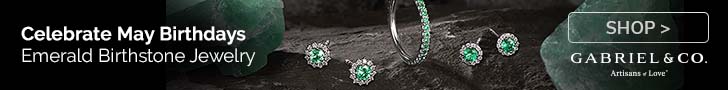 May Birthstone Emerald Fine Jewelry Banner