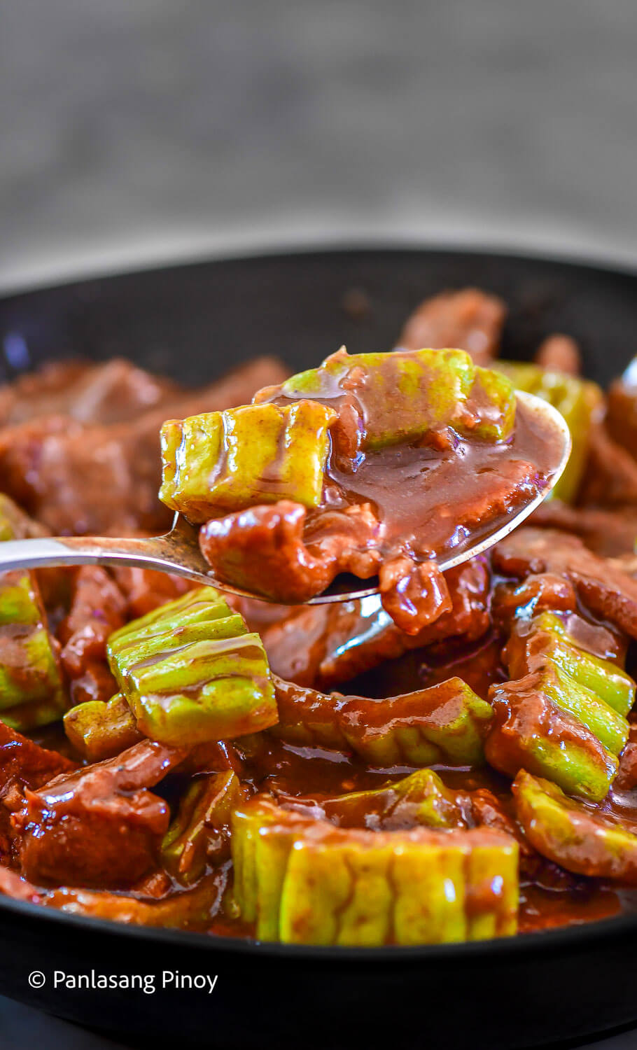 Beef with Ampalaya